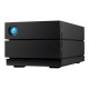 LaCie 2big RAID 16TB unidad de disco multiple Escritorio Negro STHJ16000800